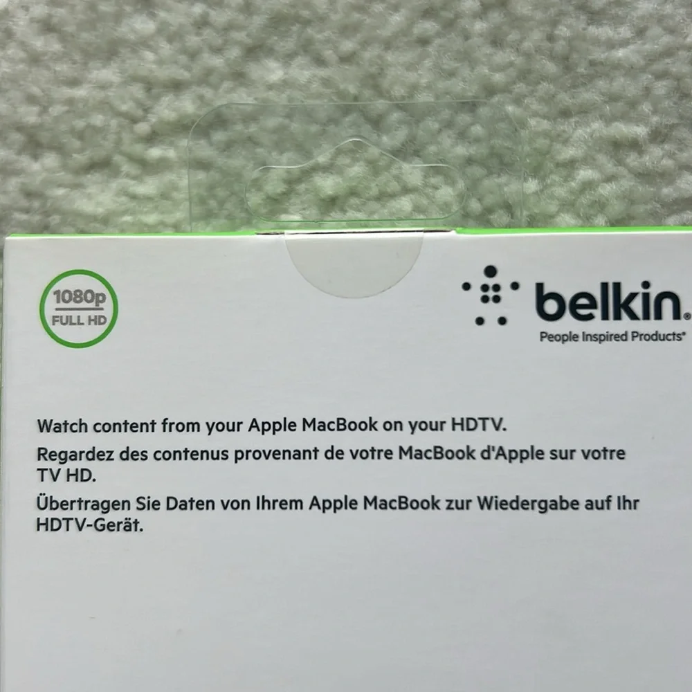 Belkin 4K Mini DisplayPort to HDTV Cable